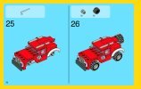 Instrucciones de Construcción - LEGO - Creator - 31005 - Remolque para Vehículos de Construcción: Page 76