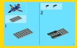 Instrucciones de Construcción - LEGO - Creator - 31008 - Avión Ultrasónico: Page 3