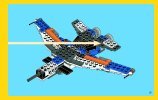 Instrucciones de Construcción - LEGO - Creator - 31008 - Avión Ultrasónico: Page 57