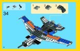 Instrucciones de Construcción - LEGO - Creator - 31008 - Avión Ultrasónico: Page 58