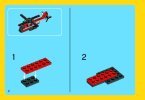 Instrucciones de Construcción - LEGO - Creator - 31013 - Trueno Rojo: Page 2