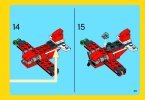 Instrucciones de Construcción - LEGO - Creator - 31013 - Trueno Rojo: Page 25