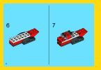 Instrucciones de Construcción - LEGO - Creator - 31013 - Trueno Rojo: Page 4