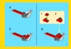 Instrucciones de Construcción - LEGO - Creator - 31013 - Trueno Rojo: Page 7