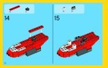 Instrucciones de Construcción - LEGO - Creator - 31020 - Aventuras en Bimotor: Page 12