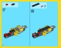 Instrucciones de Construcción - LEGO - Creator - 31023 - Máquinas Amarillas: Page 12