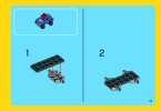 Instrucciones de Construcción - LEGO - Creator - 31027 - Deportivo Azul: Page 15