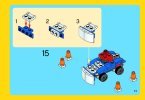 Instrucciones de Construcción - LEGO - Creator - 31027 - Deportivo Azul: Page 23