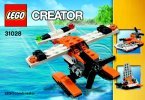 Instrucciones de Construcción - LEGO - Creator - 31028 - Hidroavión: Page 1