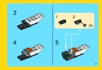 Instrucciones de Construcción - LEGO - Creator - 31028 - Hidroavión: Page 3