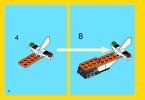 Instrucciones de Construcción - LEGO - Creator - 31028 - Hidroavión: Page 6