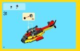 Instrucciones de Construcción - LEGO - Creator - 31029 - Helicóptero de Mercancías: Page 26