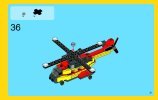 Instrucciones de Construcción - LEGO - Creator - 31029 - Helicóptero de Mercancías: Page 31