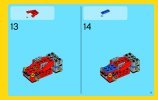 Instrucciones de Construcción - LEGO - Creator - 31030 - Kart Rojo: Page 9