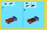 Instrucciones de Construcción - LEGO - Creator - 31030 - Kart Rojo: Page 6