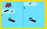 Instrucciones de Construcción - LEGO - Creator - 31030 - Kart Rojo: Page 2