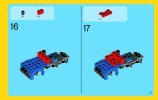 Instrucciones de Construcción - LEGO - Creator - 31033 - Transporte de Vehículos: Page 21