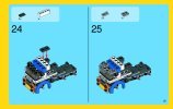 Instrucciones de Construcción - LEGO - Creator - 31033 - Transporte de Vehículos: Page 35