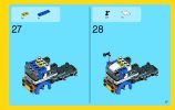 Instrucciones de Construcción - LEGO - Creator - 31033 - Transporte de Vehículos: Page 37