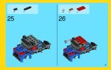 Instrucciones de Construcción - LEGO - Creator - 31033 - Transporte de Vehículos: Page 27