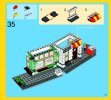 Instrucciones de Construcción - LEGO - Creator - 31036 - Tienda de Juguetes y Mercado: Page 37