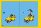 Instrucciones de Construcción - LEGO - Creator - 31041 - Vehículos de construcción: Page 8