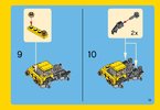 Instrucciones de Construcción - LEGO - Creator - 31041 - Vehículos de construcción: Page 19