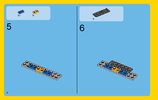 Instrucciones de Construcción - LEGO - Creator - 31042 - Gran reactor: Page 4