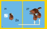 Instrucciones de Construcción - LEGO - Creator - 31044 - Animales del parque: Page 28