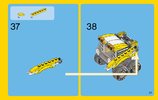 Instrucciones de Construcción - LEGO - Creator - 31046 - Deportivo amarillo: Page 23