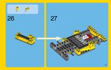 Instrucciones de Construcción - LEGO - Creator - 31046 - Deportivo amarillo: Page 21