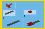 Instrucciones de Construcción - LEGO - Creator - 31047 - Avión con hélices: Page 3