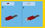 Instrucciones de Construcción - LEGO - Creator - 31047 - Avión con hélices: Page 4