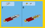 Instrucciones de Construcción - LEGO - Creator - 31047 - Avión con hélices: Page 6