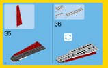 Instrucciones de Construcción - LEGO - Creator - 31047 - Avión con hélices: Page 22