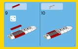 Instrucciones de Construcción - LEGO - Creator - 31047 - Avión con hélices: Page 7