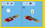 Instrucciones de Construcción - LEGO - Creator - 31047 - Avión con hélices: Page 8