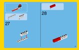 Instrucciones de Construcción - LEGO - Creator - 31047 - Avión con hélices: Page 21