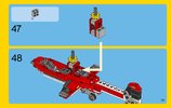 Instrucciones de Construcción - LEGO - Creator - 31047 - Avión con hélices: Page 33