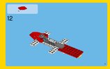 Instrucciones de Construcción - LEGO - Creator - 31047 - Avión con hélices: Page 11