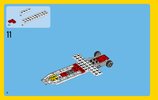 Instrucciones de Construcción - LEGO - Creator - 31047 - Avión con hélices: Page 8