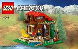 Instrucciones de Construcción - LEGO - Creator - 31048 - Cabaña junto al lago: Page 1