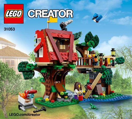 Instrucciones de Construcción - LEGO - Creator - 31053 - Aventuras en la casa del árbol: Page 1