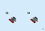 Instrucciones de Construcción - LEGO - Creator - 31055 - Deportivo rojo: Page 43