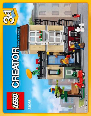 Instrucciones de Construcción - LEGO - Creator - 31065 - Apartamento urbano: Page 1