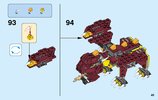 Instrucciones de Construcción - LEGO - 31073 - Mythical Creatures: Page 45