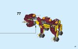 Instrucciones de Construcción - LEGO - 31073 - Mythical Creatures: Page 37