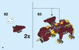 Instrucciones de Construcción - LEGO - 31073 - Mythical Creatures: Page 40