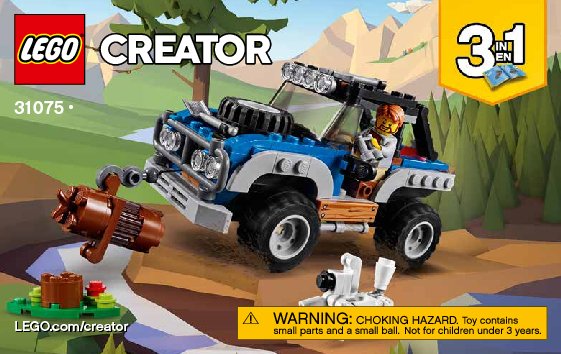 Instrucciones de Construcción - LEGO - 31075 - Outback Adventures: Page 1