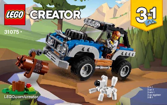 Instrucciones de Construcción - LEGO - 31075 - Outback Adventures: Page 1